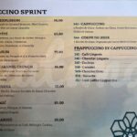 CAPPUCCINO MENU MARRAKECH CAFE RESTAURANT 2022 1