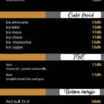 Colombiana Ice Menu 11