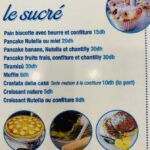 Dolce freddo menu 1