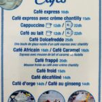 Dolce freddo menu 3