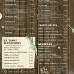 Galicia Rabat Menu Restaurant 2