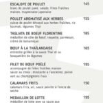 Kuma Rabat Menu Restaurant 2