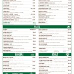 La Cantine Casablanca Menu Restaurant 1