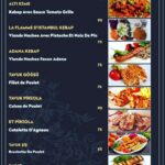 La Flamme dIstanbul Casablanca Menu 1