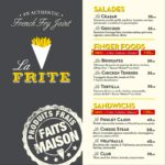 La Frite Casablanca Menu Restaurant 2