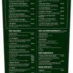 La Poele du Chef Casablanca Menu 1