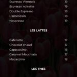 La Tulipe Noire Settat Menu Restaurant 1