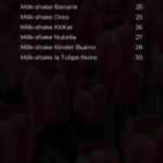 La Tulipe Noire Settat Menu Restaurant 3