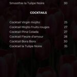 La Tulipe Noire Settat Menu Restaurant 5