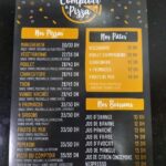 Le Comptoir à Pizza Casablanca Menu