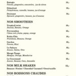 Le Marly Casablanca Menu 1