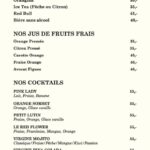 Le Marly Casablanca Menu 4