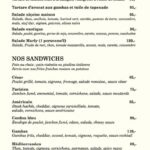 Le Marly Casablanca Menu 5