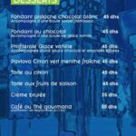 MAISON BEN MENU CAFE RESTAURANT CASABLANCA 2022 3