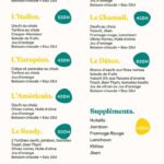 MENU LA RECETTE 2022 MARRAKECH 2