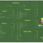 MENU bo and bun restaurant asiatique a rabat 1