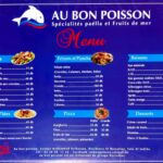 Menu Au Bon Poisson Salé