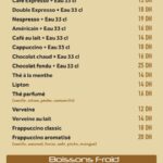 Menu La baget chef marrakech mai 2023 2