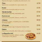 Menu La baget chef marrakech mai 2023 5