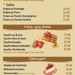 Menu La baget chef marrakech mai 2023 7