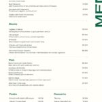 Menu Le Moon Marrakech 3