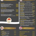 Menu segafredo safi