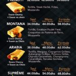 OFamous Casablanca Menu 1