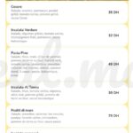 PASTA PINO MENU RESTAURANT ITALIEN CASABLANCA 2022 1