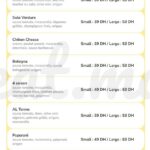 PASTA PINO MENU RESTAURANT ITALIEN CASABLANCA 2022 2