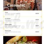 PASTA PINO MENU RESTAURANT ITALIEN CASABLANCA 2022 5