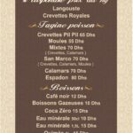 San Marco Rabat Menu Restaurant 3