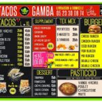 TACOS GAMBA Menu 1 min