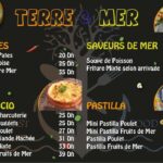 Terre et Mer menu Temara restaurant 1