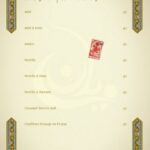 Zayyane Rabat Menu Restaurant 1