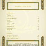 Zayyane Rabat Menu Restaurant 6