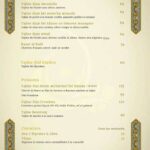 Zayyane Rabat Menu Restaurant 9