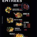 menu Afrik n fusion restaurant casablanca 1