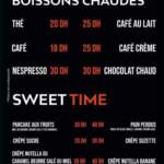 menu Afrik n fusion restaurant casablanca 2