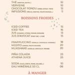 Menu Athena Settat