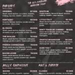 Menu Banger Casablanca June 2023 211016