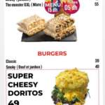 Menu Boulonor Marrakech June 2023 372317