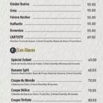 Menu L'Artiste Nador June 2023 085320-791500