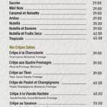 Menu L'Artiste Nador June 2023 085320-979000