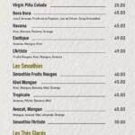 Menu L'Artiste Nador June 2023 105320-535700