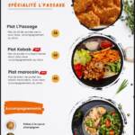 Menu L'PasSage Fes August 2023 551922-552100