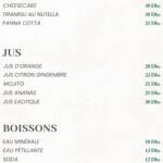 Menu Mado Casablanca June 2023 530521