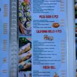 Menu Oumnia Marrakech