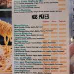 Menu Oumnia Marrakech