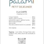 Menu Palami Tetouan June 2023 115115