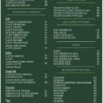 Menu Zafferano Marrakech December 2023 191110-692900